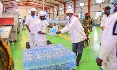 Museveni commissions Uzima Production Plant