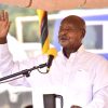 President Museveni addressing the people of Gulu