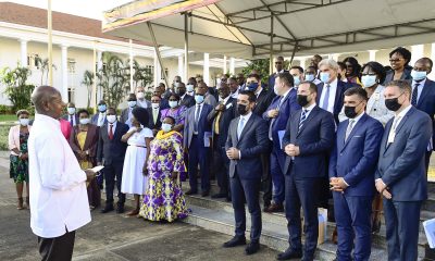 Serbian delegates in Uganda